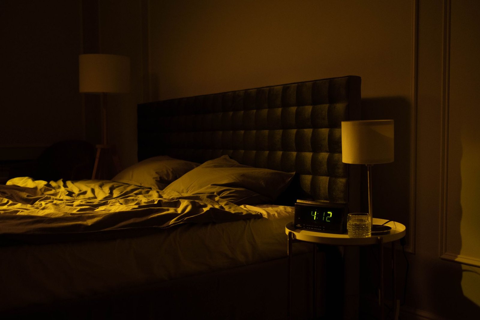 Nuit agitée avec mauvais matelas